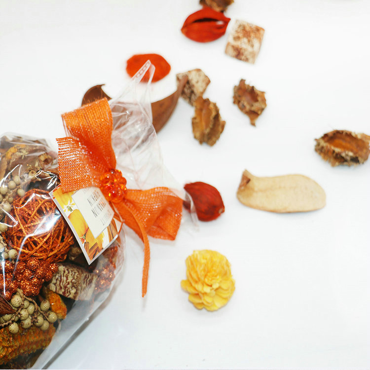 customized logo scented natural potpourri bags for fall 