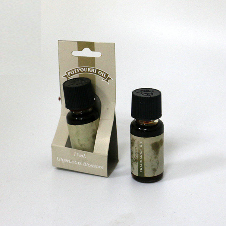 100ml reed diffuser in round glass bottle with kraft box 