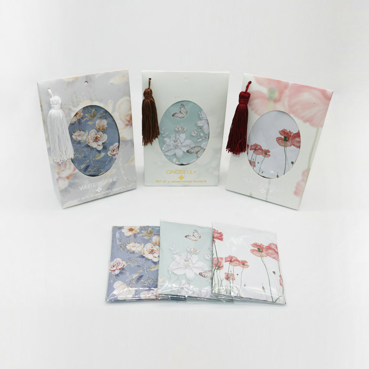 customized design vermiculite scented sachet stones in paper box 