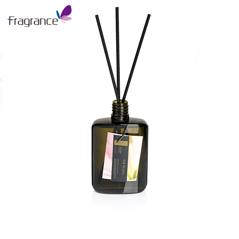 Luxury Home Fragrance Private Label 270ml Glass Bottle Fiber Stick Reed Diffuser Sets